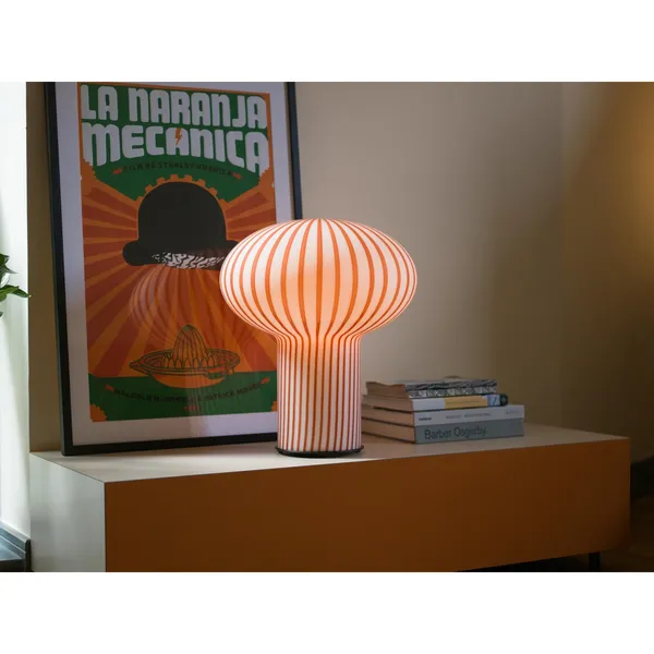 FILIGRANA LIGHT T6 Mushroom Table Lamp Ø40 Red