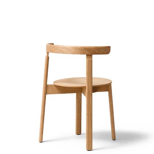 Chaise de Salle à Manger Lunar en Chêne de