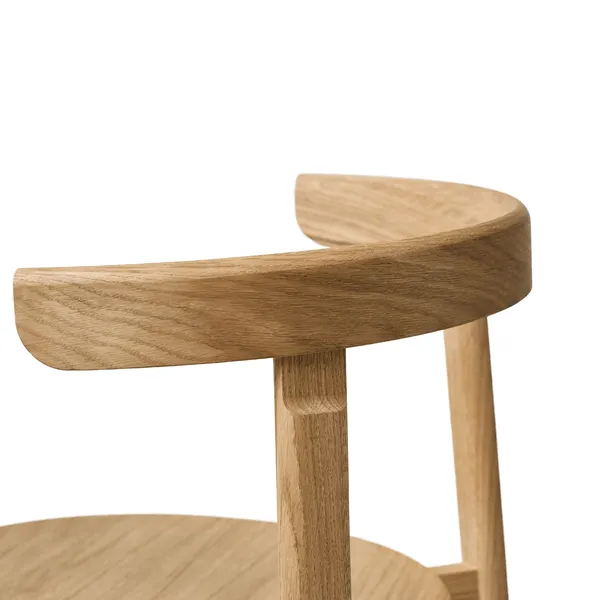Chaise de Salle à Manger Lunar en Chêne de