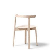 Lunar Dining Chair White Oiled Oak