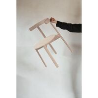 Lunar Dining Chair White Oiled Oak