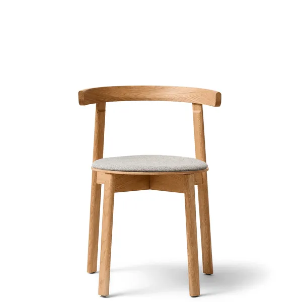 Lunar Dining Chair Oak/Hallingdal