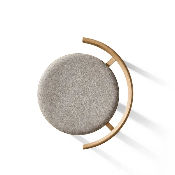 Lunar Dining Chair Oak/Hallingdal
