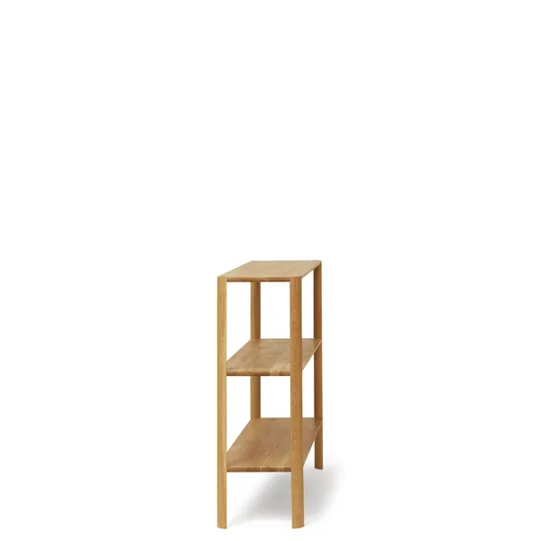 Leaf Bookcase 1x3 Oak