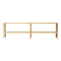 Leaf Bookcase 2x2 White-oiled Oak