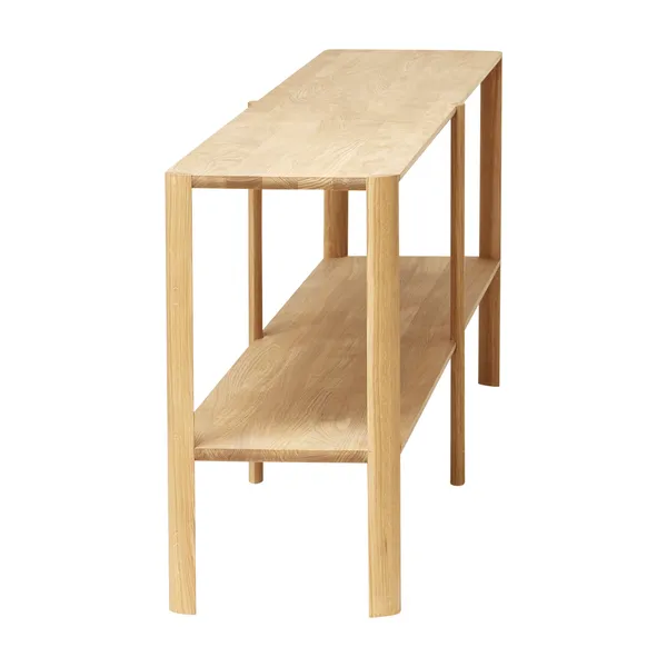 Leaf Bookcase 2x2 White-oiled Oak
