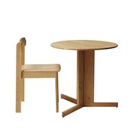 Trefoil Table Ø75 Oak