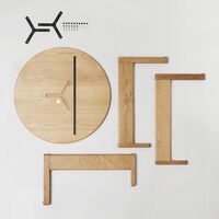 Trefoil Table Ø75 Oak