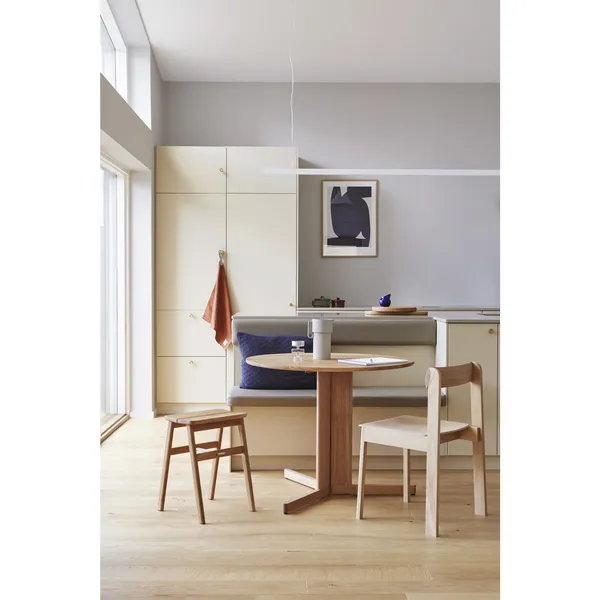 Trefoil Table Ø75 Oak