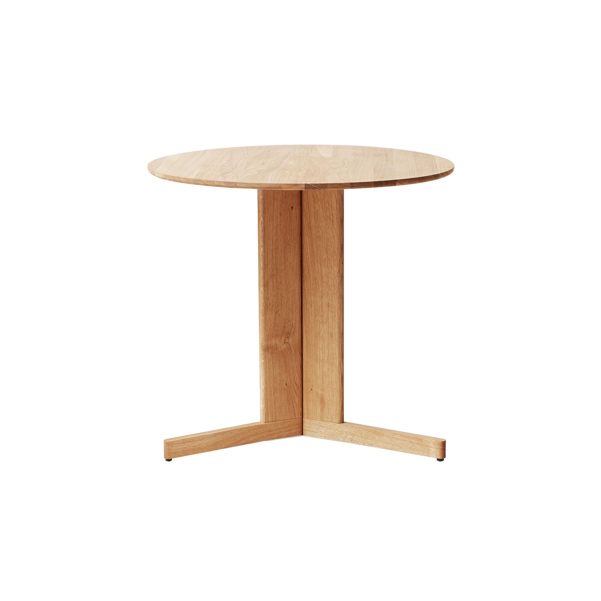 Trefoil Bord 75 Hvidolieret Eg