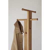 Foyer-Kleiderständer Eiche