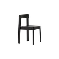 Blueprint Dining Chair Black Stained Oak