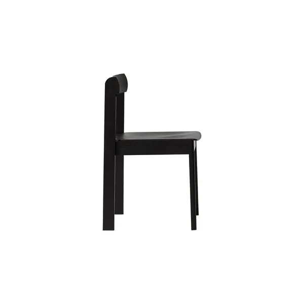 Blueprint Dining Chair Black Stained Oak