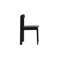 Blueprint Dining Chair Black Stained Oak