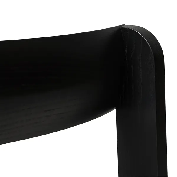 Blueprint Dining Chair Black Stained Oak