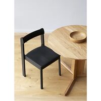 Blueprint Dining Chair Black Stained Oak