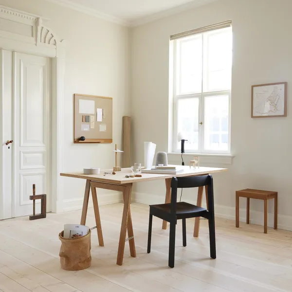 Blueprint Dining Chair Black Stained Oak