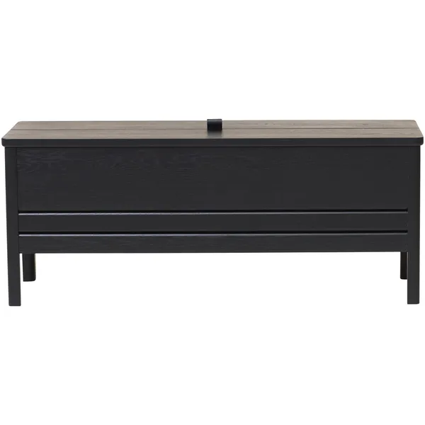 A Line Slagbænk 111 cm Sortbejdset Eg