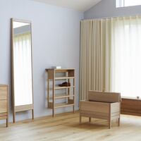 A Line Schoenenrek 72 Wit Geolied Eiken