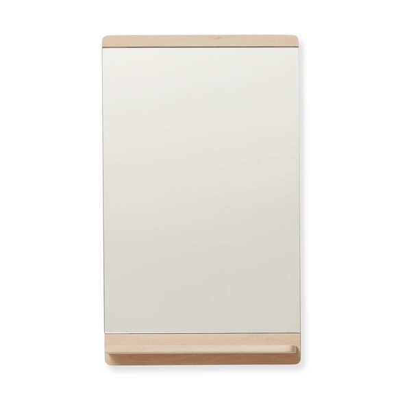 Rim Wall Mirror White Oak