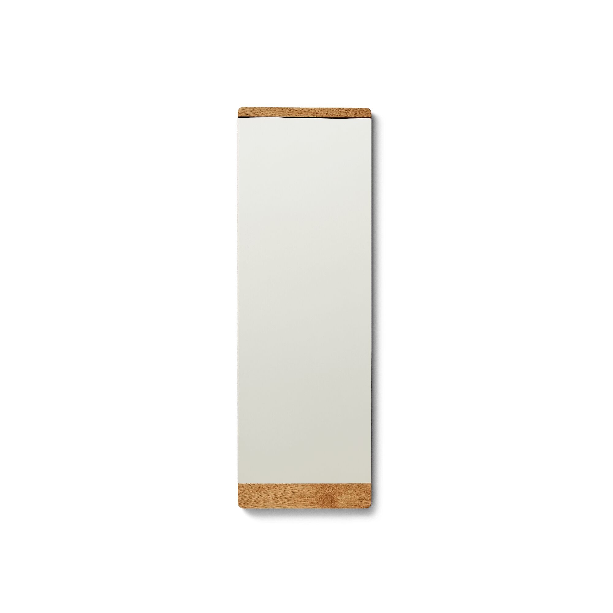 Miroir Mural à Rebord en Chêne
