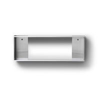 Taper Wall Shelf 25x70 cm Steel