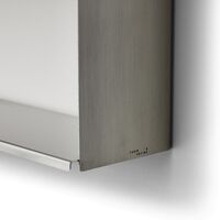Taper Wall Shelf 25x70 cm Steel