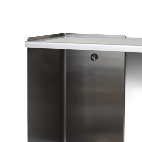 Taper Wall Shelf 25x70 cm Steel