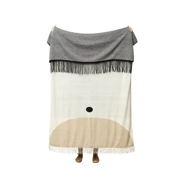 Aymara Plaid Pattern Cream