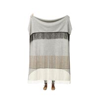 Aymara Plaid Pattern Gray