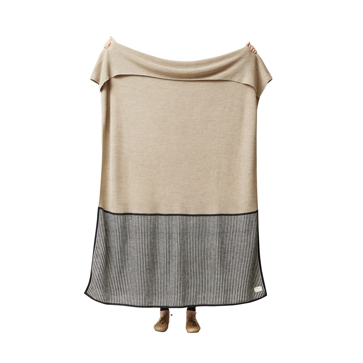 Aymara Plaid Rib Light Brown