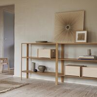 Pillar Storage Box Medium Beech