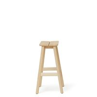 Angle Standard Bar Stool 65 Beech