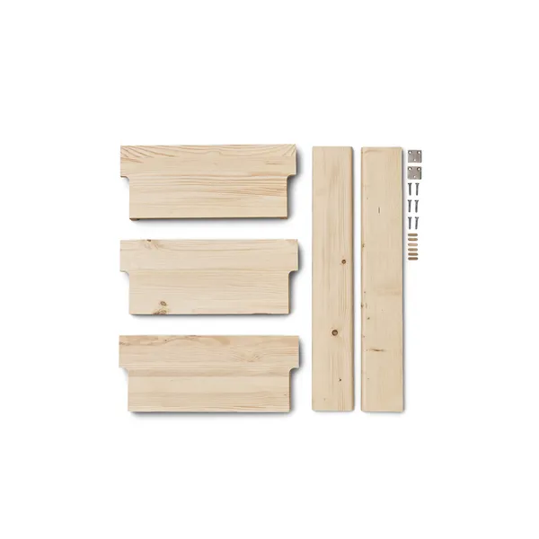 Beam Wall Shelf 3 Pine