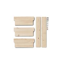 Beam Wall Shelf 3 Pine