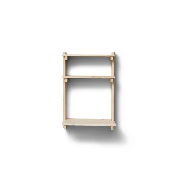 Beam Office Wall Shelf 3 Pine