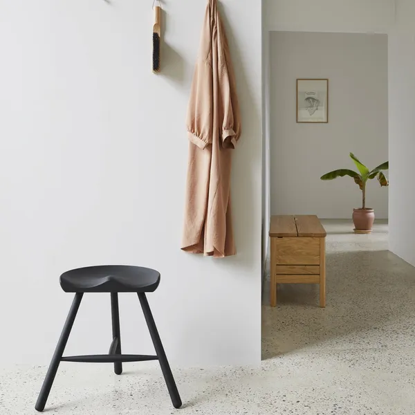 Shoemaker Chair No. 49 Black-stained Beech