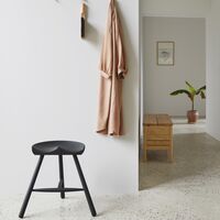 Shoemaker Chair No. 49 Black-stained Beech