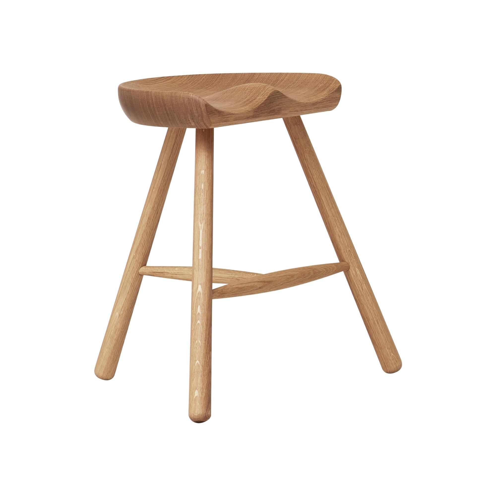Shoemaker Chair No. 49 Hvidolieret Eg