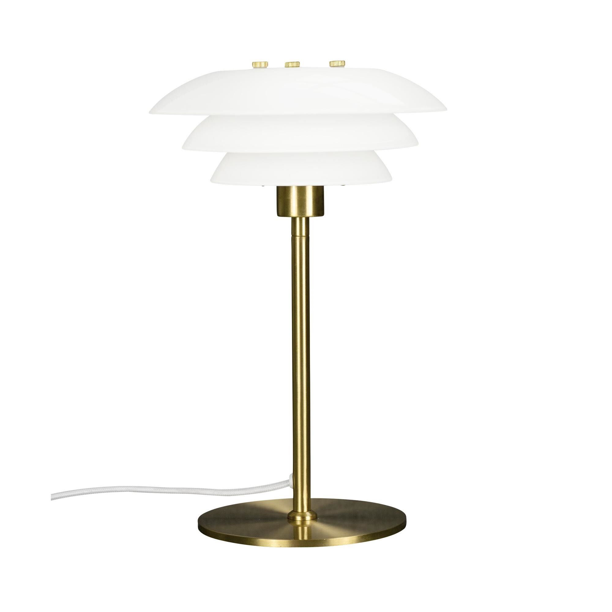 DL20 Bordslampa Opal/ M&auml;ssing