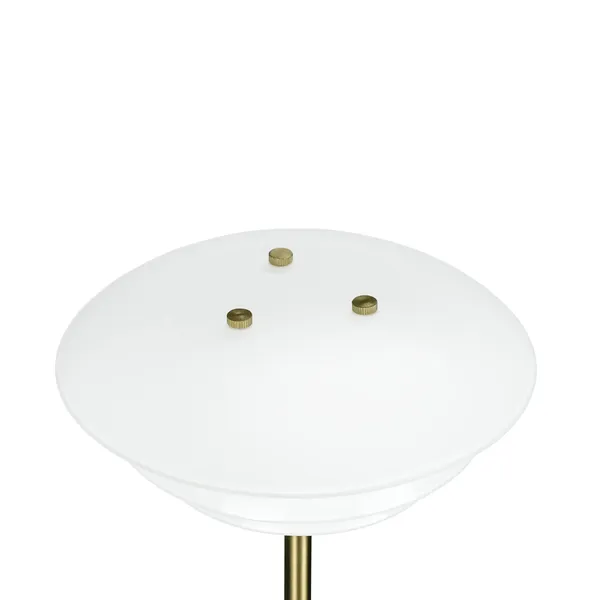 DL20 Table Lamp Opal/ Brass