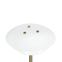 DL20 Table Lamp Opal/ Brass