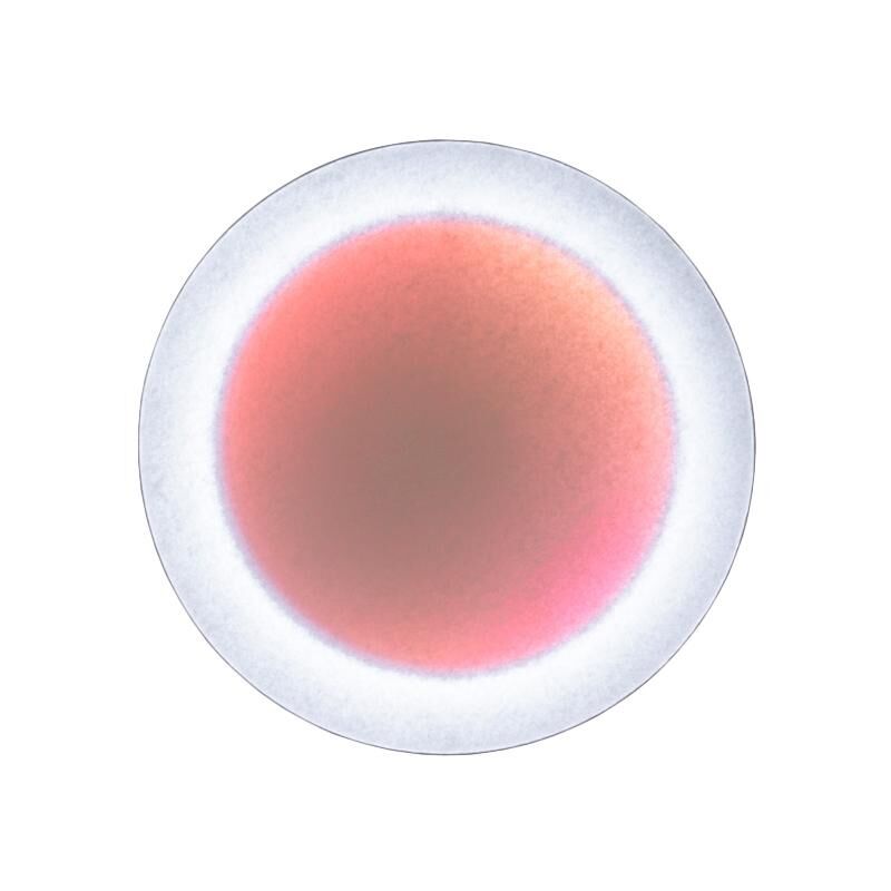 MoodMoon Round 60 V&auml;gglampa Vit