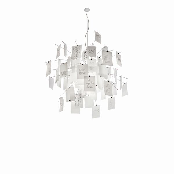 Zettel'z 5 Taklampe Sølv