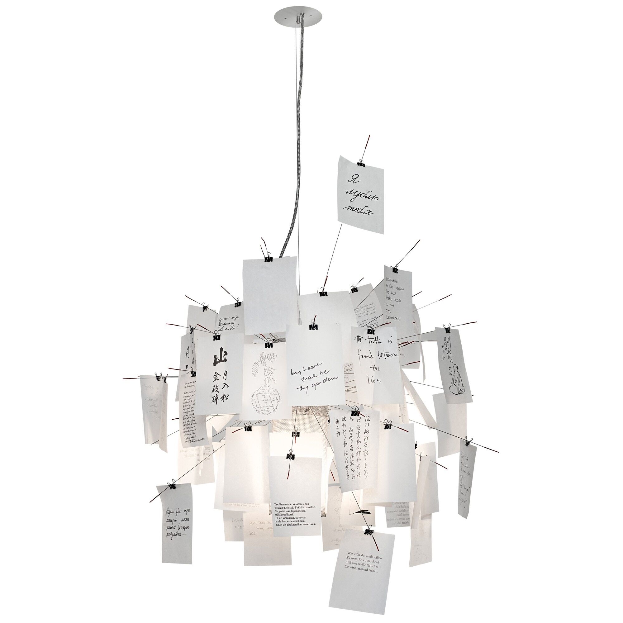 Zettel'z 6 Taklampa Silver