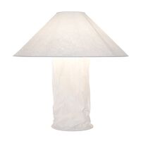 Lampampe Tischlampe Weiß