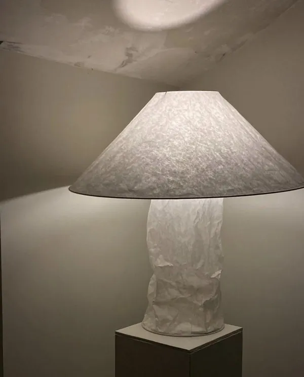 Lampampe Table Lamp White