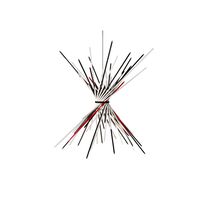 Pic-a-Stic Pendel Hvid/Sort