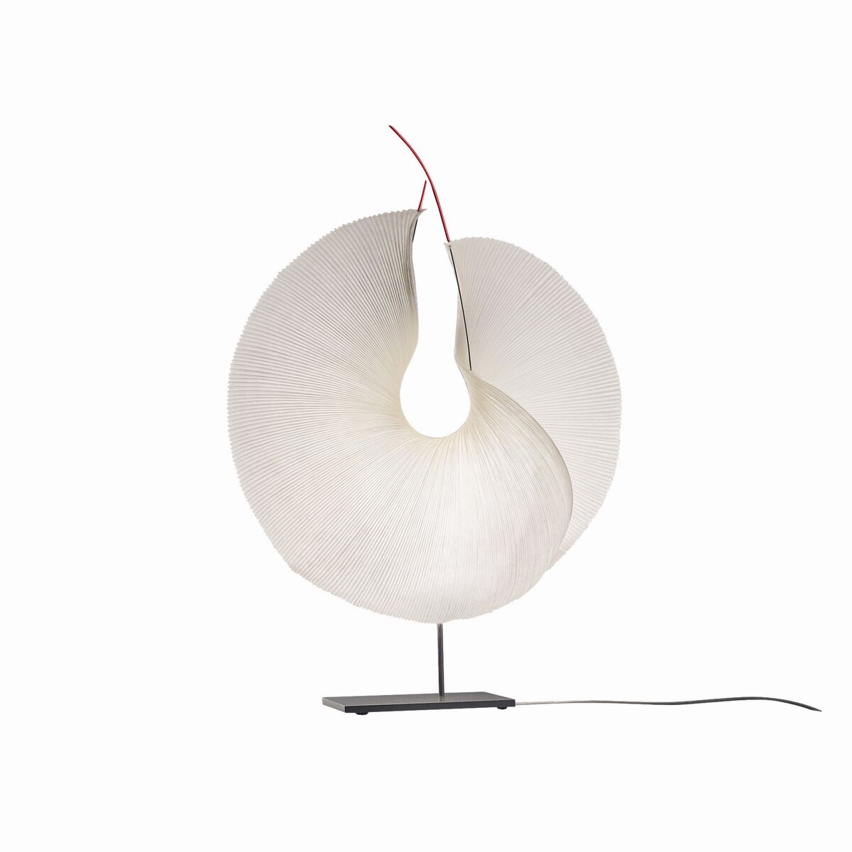 Yoruba Rose Lámpara de Mesa Blanco
