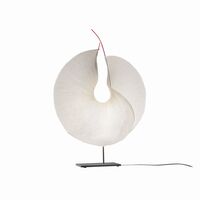 Yoruba Rose Lámpara de Mesa Blanco